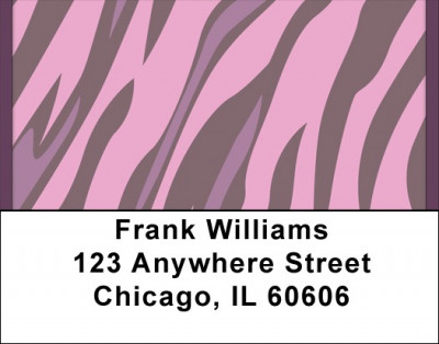 Girly Safari Prints Address Labels | LBQBM-52