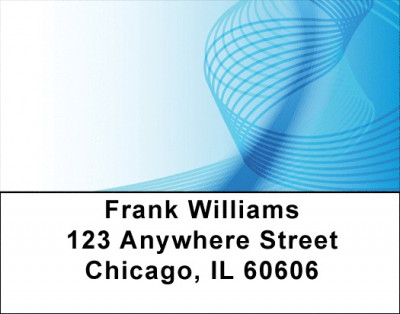 Contemporary Executive Address Labels | LBQBN-41