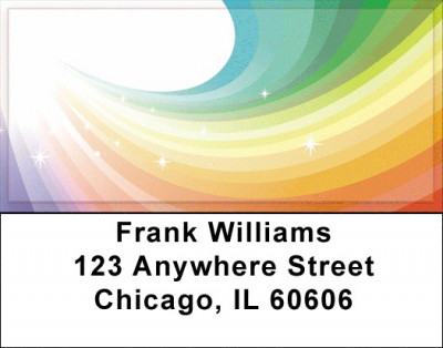 Welcome Rainbows Address Labels | LBQBN-86