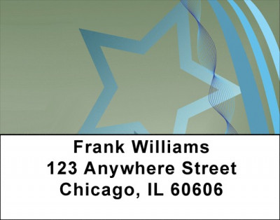 Lucky Stars Address Labels | LBQBN-90