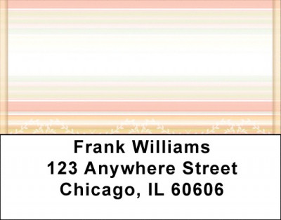 Country Stripes Address Labels | LBQBO-10