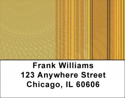Lace And Stripes Address Labels | LBQBO-15