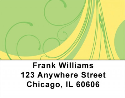 Mellow Yellow Address Labels | LBQBO-25