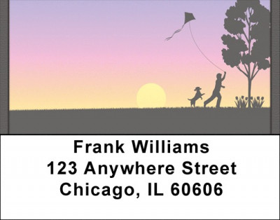 seasons Of Childhood Address Labels | LBQBO-40
