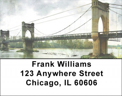 Bridge And Boat Address Labels | LBQBP-10