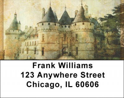 European Castles Address Labels | LBQBP-11