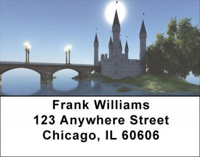 Magical Castles Address Labels | LBQBP-12