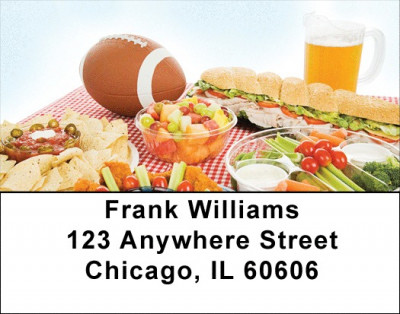 Tailgate Party Address Labels | LBQBQ-18