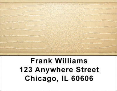 Colorful Alligator Skins Address Labels | LBQBR-06