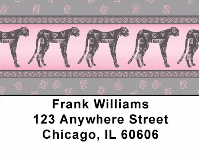 Glowing Safari Address Labels | LBQBR-15
