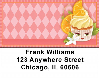 Sweet Cupcakes Address Labels | LBQBR-28