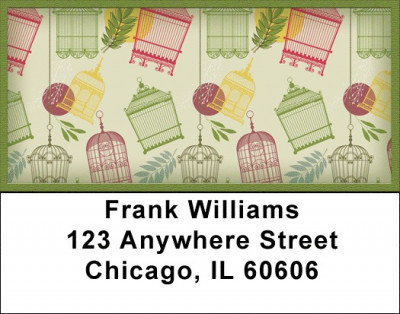 Bird Cages Address Labels | LBQBR-31