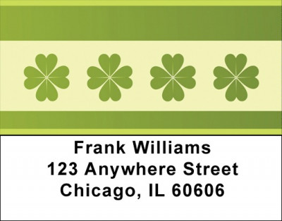 Lucky Clover Address Labels | LBQBR-70