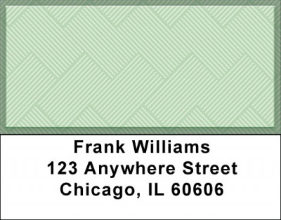 Classic Weave Address Labels | LBQBS-02
