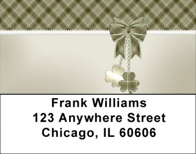Luck Of The Irish Address Labels | LBQBS-19