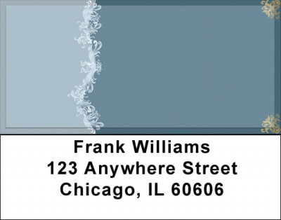 Old World Florish Address Labels | LBQBS-25