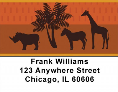 Wildlife Safari Address Labels | LBQBS-41