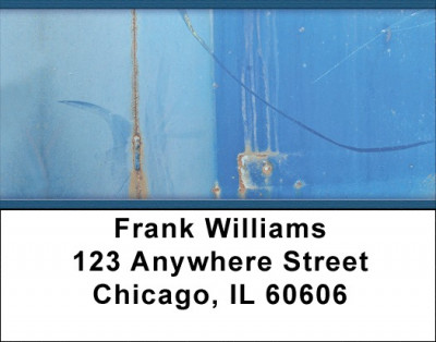 Rusty Art Address Labels | LBZABS-25