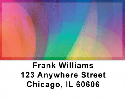 Rainbow Prisms Address Labels | LBZABS-40