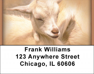 Goats Address Labels | LBZANI-28