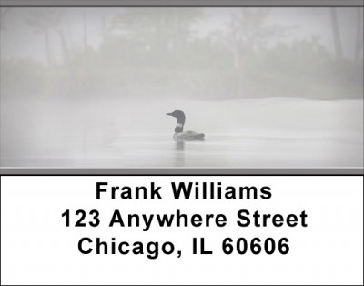 Misty Morning Address Labels | LBZANJ-01