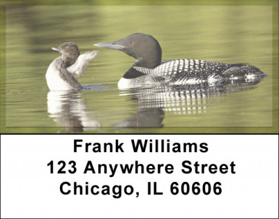 A Loon-ee Family Address Labels | LBZANJ-03