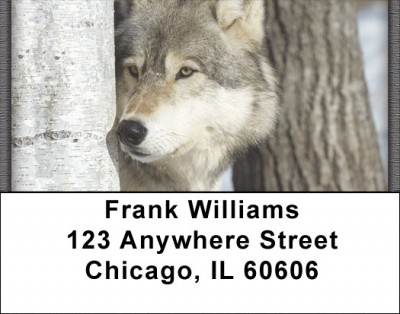 Wolves Address Labels | LBZANJ-89