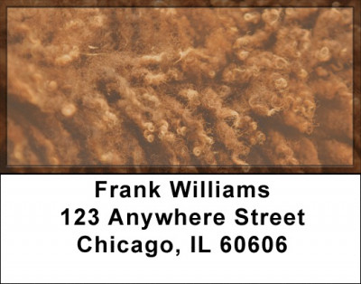 Buffalo Hides Address Labels | LBZANK-21