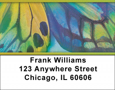 Butterfly Wings Address Labels | LBZANK-23