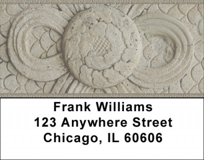 Carvings from Asia Address Labels | LBZASI-02
