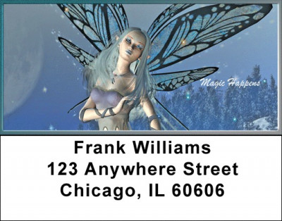 Winter Fairies Address Labels | LBZFUN-38