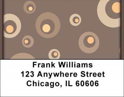 Chocolate Energy Address Labels | LBZGEO-51