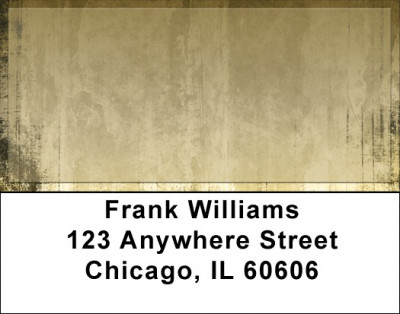Coffee Grunge Address Labels | LBZGEO-55