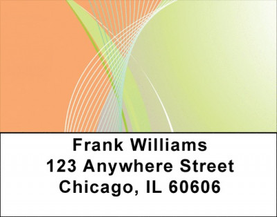 Pastel Techno Address Labels | LBZGEO-95