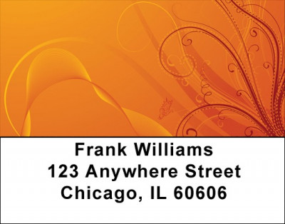 Hot Filigree Florentine Address Labels | LBZGEP-44