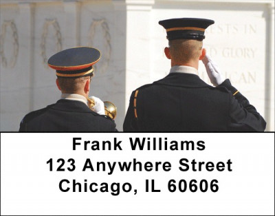 Tomb Of Unknown Soldier Address Labels | LBZPAT-24