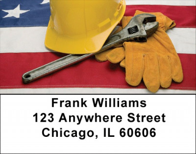 American Workers Address Labels | LBZPRO-29