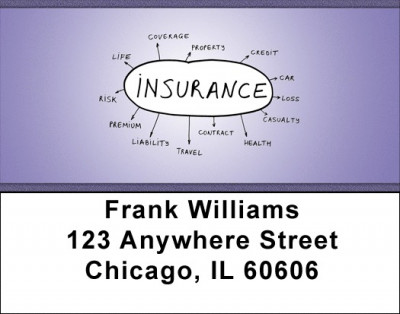 Insurance Address Labels | LBZPRO-33