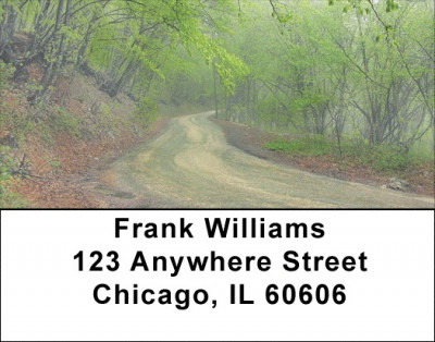 Roads Less Traveled Address Labels | LBZSCE-42