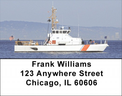 Coast Guard Address Labels | LBZTRA-24