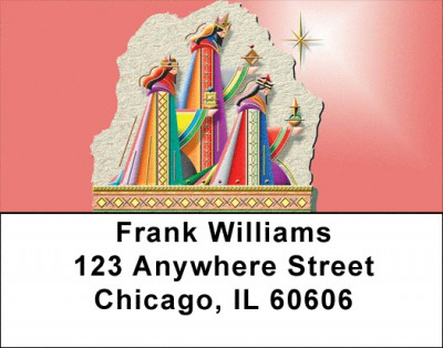 We Three Kings Address Labels | LBZXMS-35