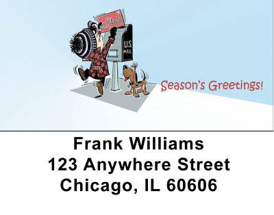 To Santa Address Labels | LBZXMS-52