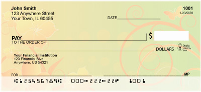 Butterfly Moods Personal Checks | QBA-72