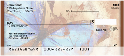 Gold And Wings Personal Checks | QBA-80