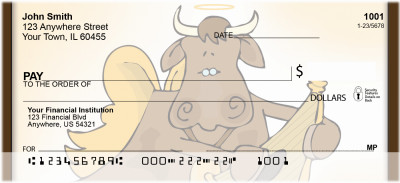 Funky Angel Or Devil Personal Checks | QBB-05