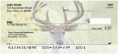Deer Racks Personal Checks | QBB-18