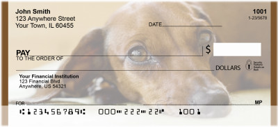 Dachshund Darlings Personal Checks | QBB-46
