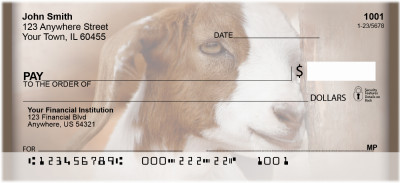 Got Your Goat Personal Checks | QBC-58