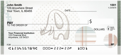 Animal Plaids Personal Checks | QBD-02