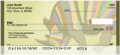 Rainbow Rhinos Personal Checks | QBD-17